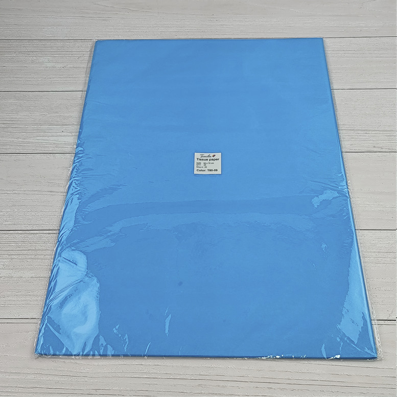 Dekoratives Zigarettenpapier T80-09 Blau