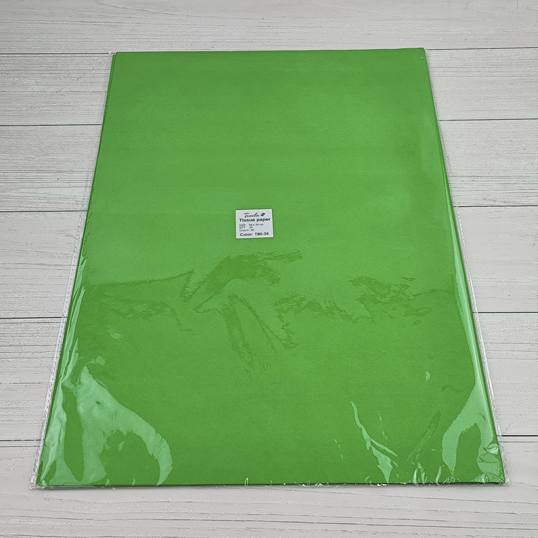  Dekoratives Zigarettenpapier T80-35 Grün
